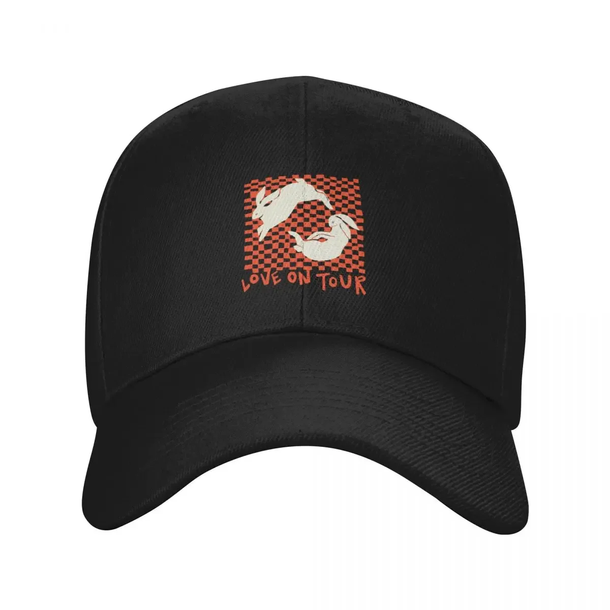 

Love On Tour Rabbit Baseball Cap Rave Hat Man For The Sun Caps For Women Men's