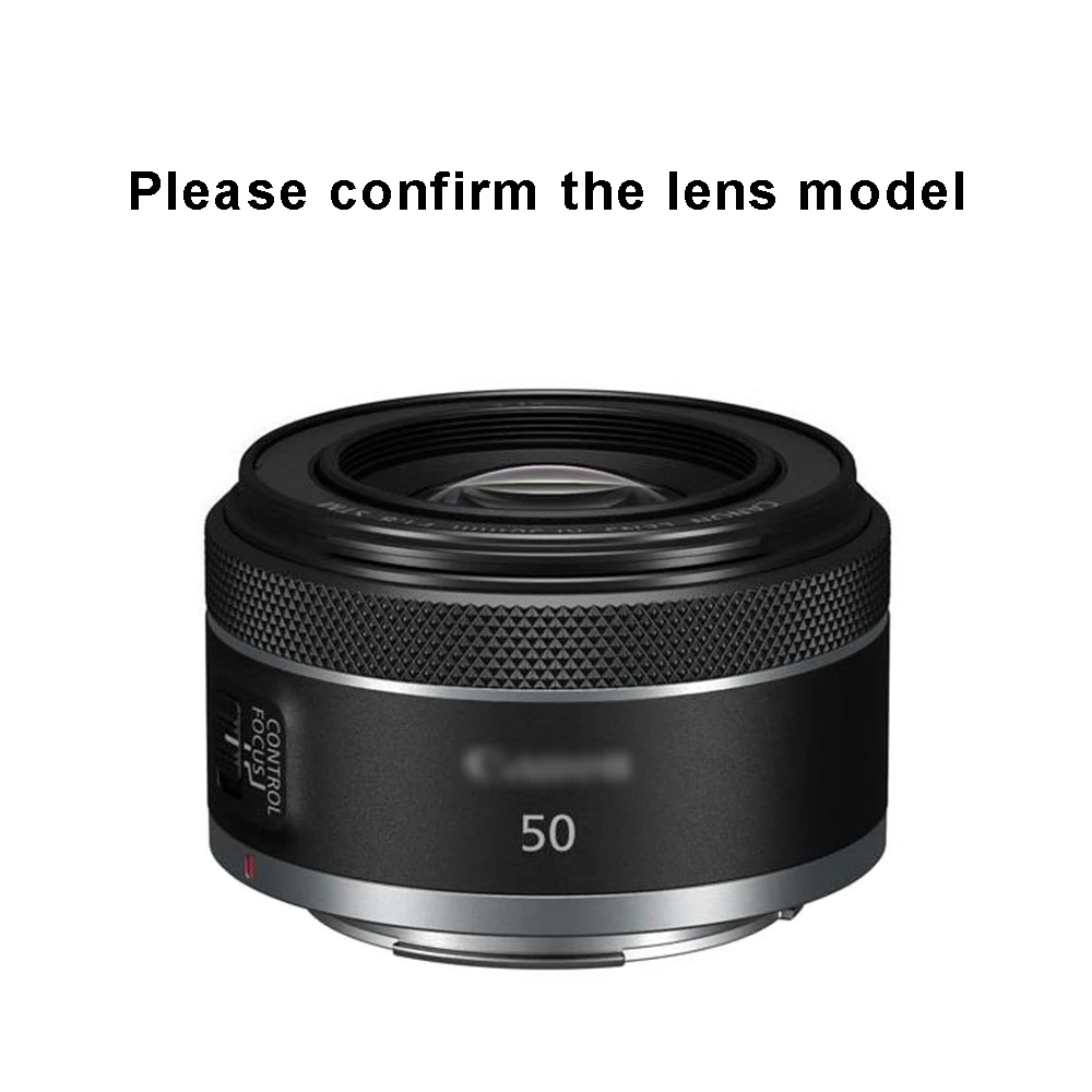 ES-65B لكانون RF 50 مللي متر f1.8 STM دائري/زهرة على شكل عدسة الكاميرا هود ES65B البلاستيك الأسود عكسها حربة جبل
