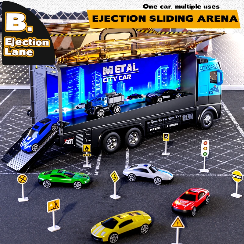 子供向けレーシングカー、スポーツカー、トラックのおもちゃセッ - Kids Toys Cars のレビューと価格