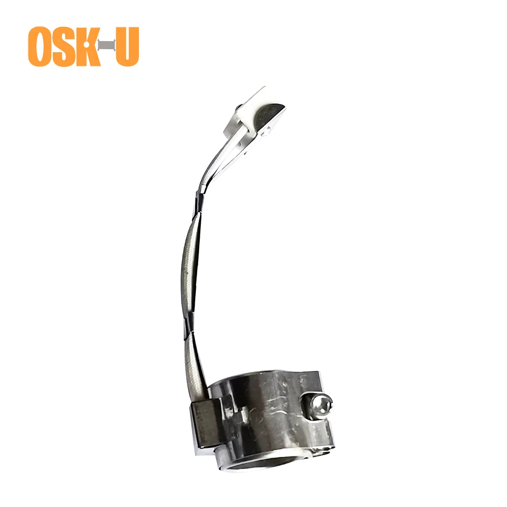 Banda aquecedor 220v faixa de aquecimento 30mm interno 30/35/40/45/50mm altura de aço inoxidável elemento elétrico potência 85/100/110/130/150w