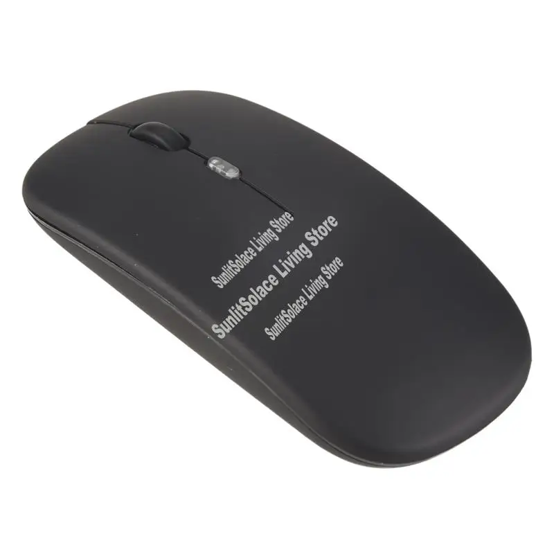 

Беспроводная мышь Bluetooth 5.1, перезаряжаемая светодиодная бесшумная мышь, USB-оптическая эргономичная игровая мышь, 2,4G, беспроводная подсветка-A45M