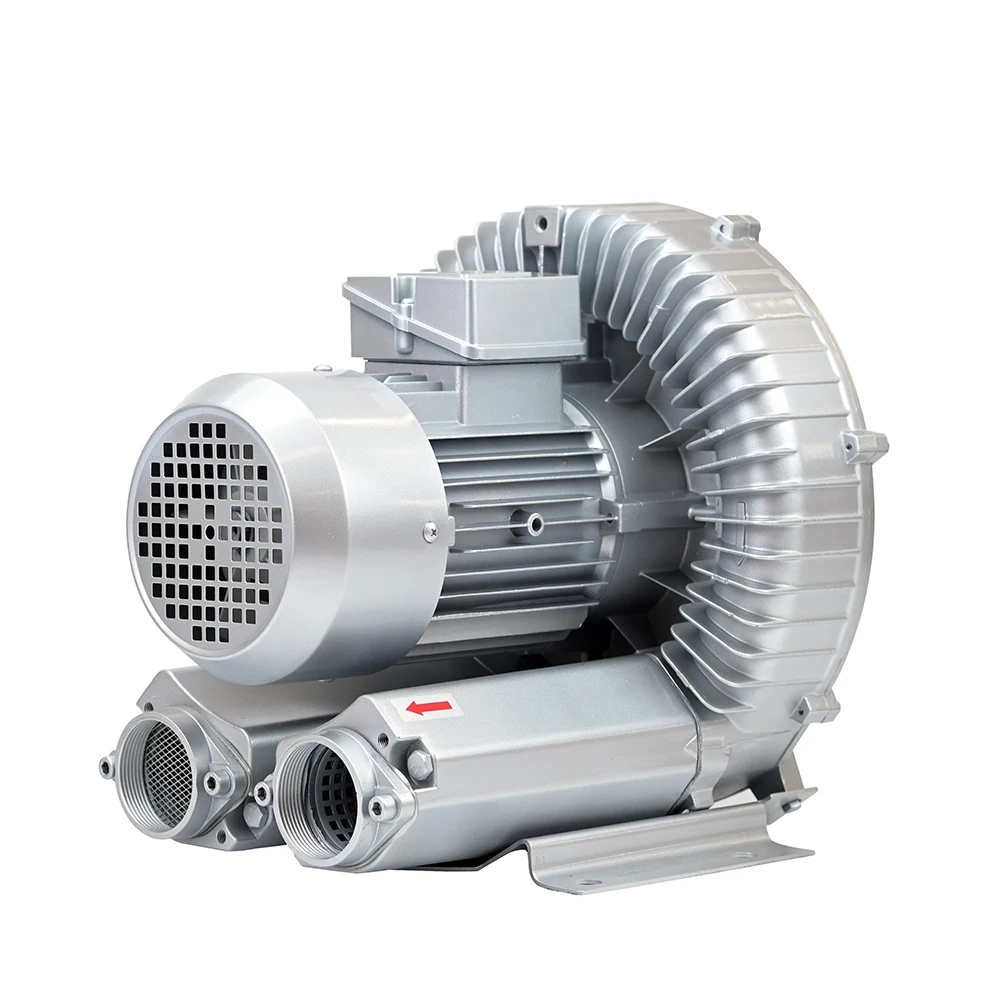 530 м3/ч воздушный кольцевой вентилятор высокого давления, турбина, альтернативная турбина, вихревой насос для фрезерного станка с ЧПУ/деревообрабатывающей промышленности