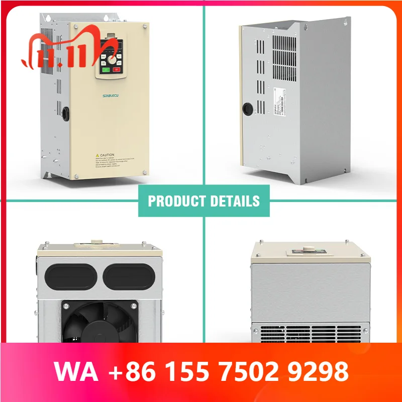18.5 Ac Drie Inerter Speed Control 0.75 Three Phase Mini ariador De Frecuencia Single Phase Conerter 1.1 fd