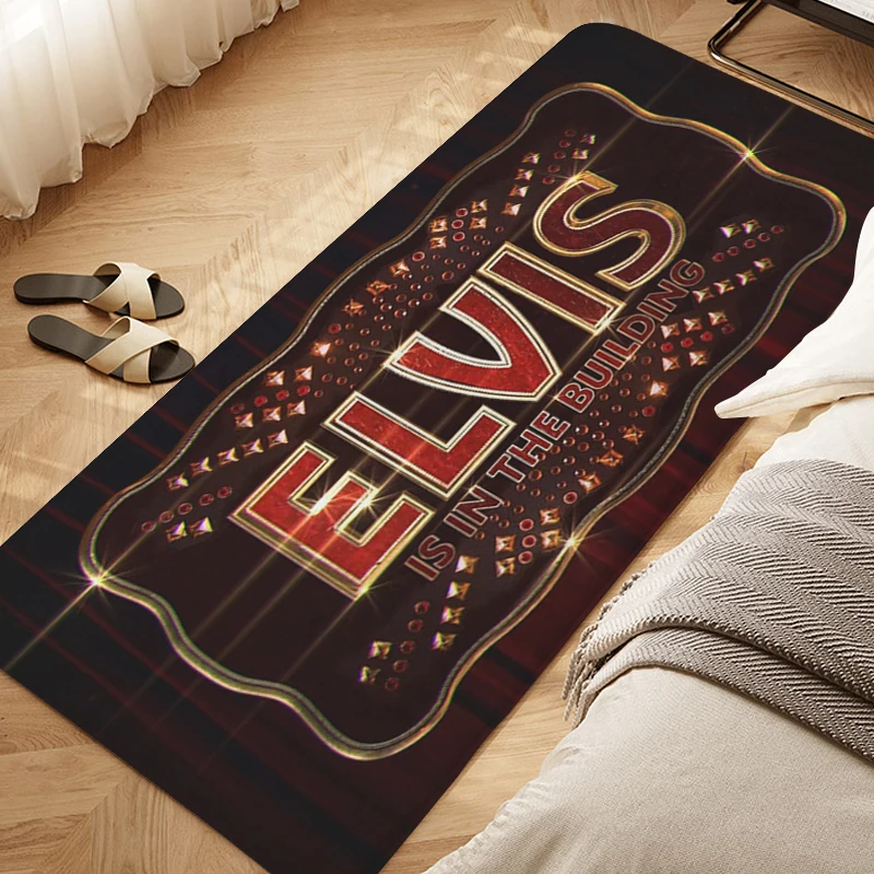 Bedroom Rug Slip-resistant D-Elvis Hallway Interior Entrance Mat Custom Doormat Kitchen Hallway Living Room Floor Carpet