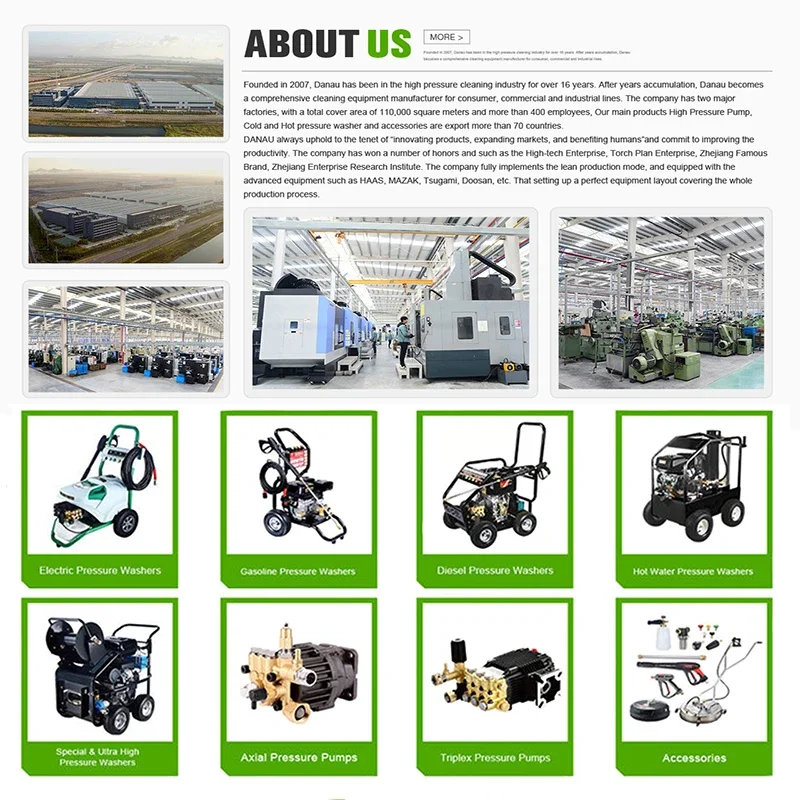 DANAU DCCL-8/13BS-2S4 Drain Sewer Cleaning Machine Water Jetter High Pressure Cleaner Washer