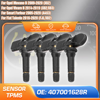 407001628R 433 MHz TPMS Sensor For Opel Movano Opel Vivaro Fiat Talento Smart Forfour Fortwo Tire Pressure Monitoring System