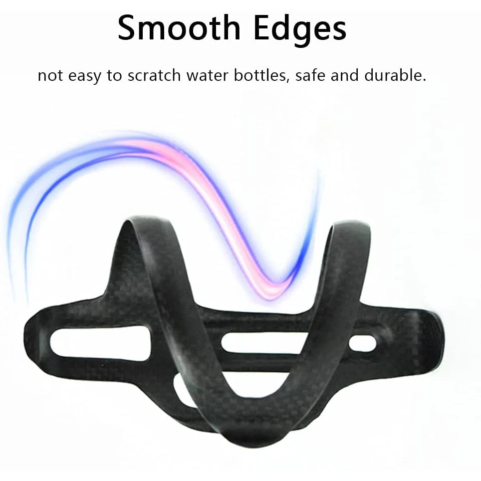 Full Carbon Fiber Bicycle Water Bottle Cage Road Mountain MTB Bike Bottle Holder Side Pull Cup Holder Cycling accessories