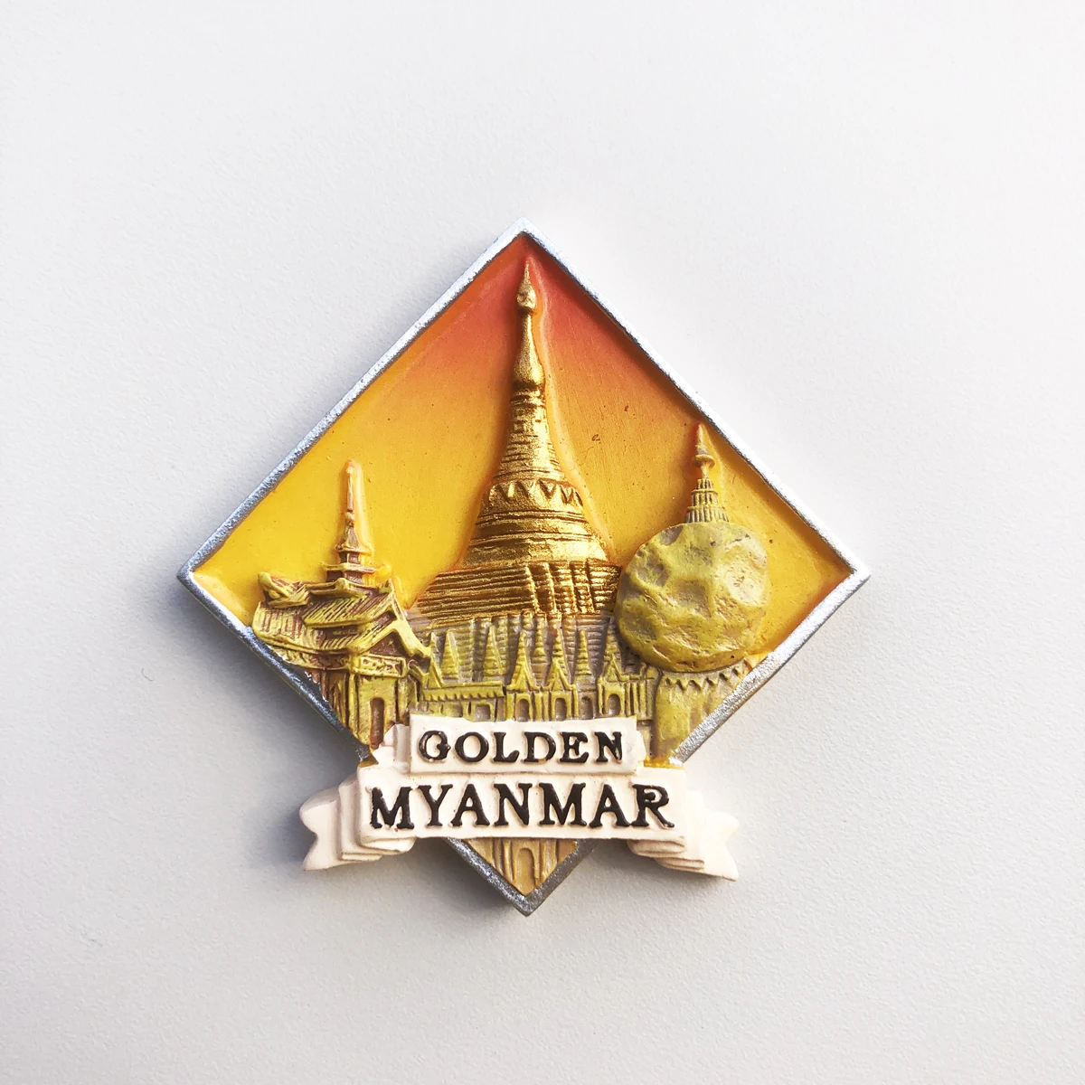 

Thai classic architectural crafts Refrigerator sticker gift three-dimensional decoration tourist souvenirs