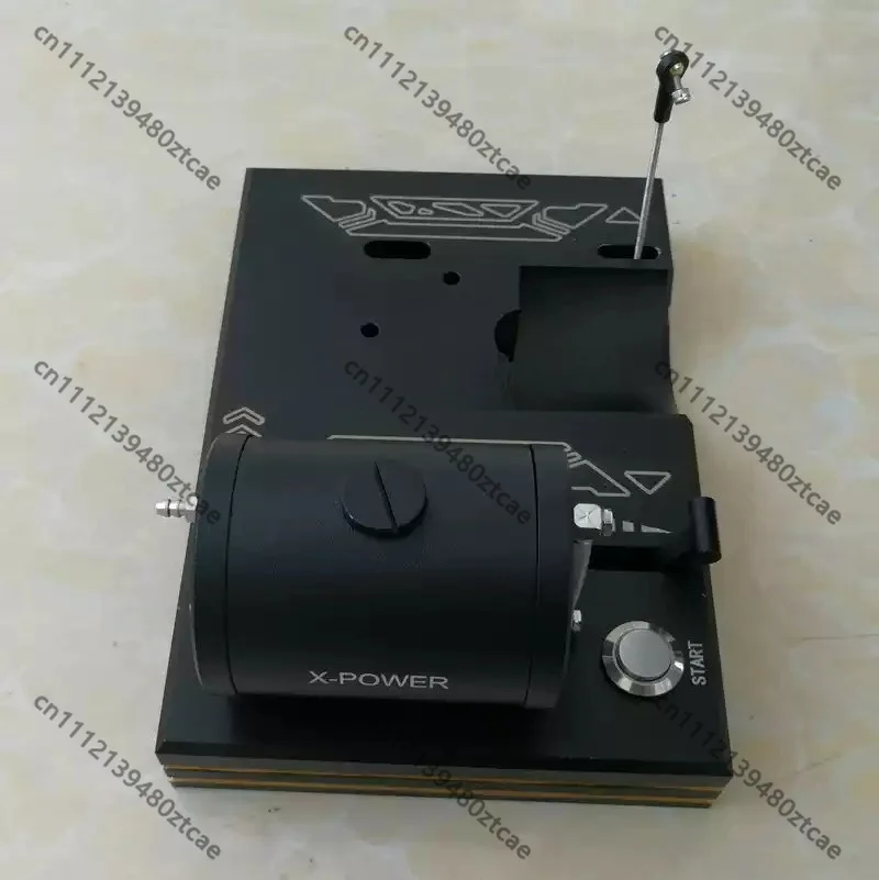 Image 5: Base de réglage CNC en aluminium pour moteur RC à méthanol quatre temps, support de réparation pour pièces de modélisme