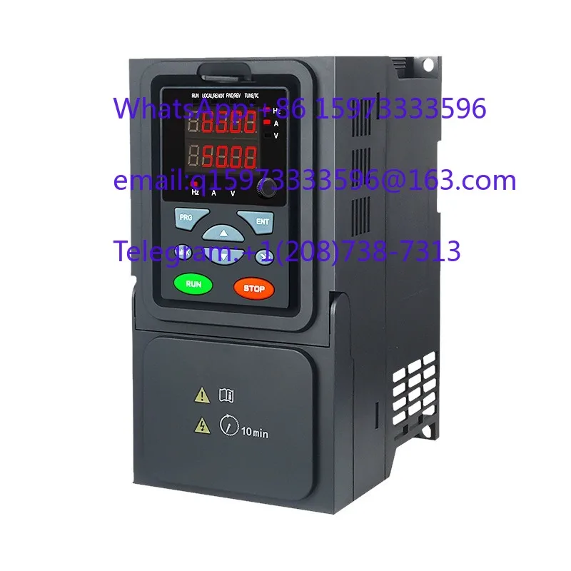 380V 3 Phase Heavy Duty Variable Frequency Drive Vector Inverter 1.5KW-750KW Motor Speed Regulator for Water Pump Industry