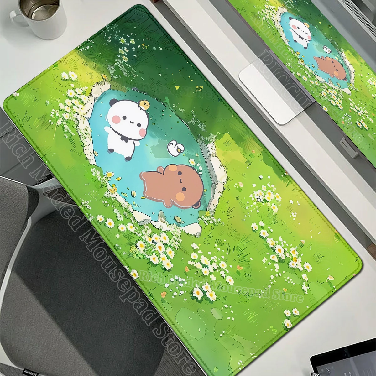 짙은 녹색