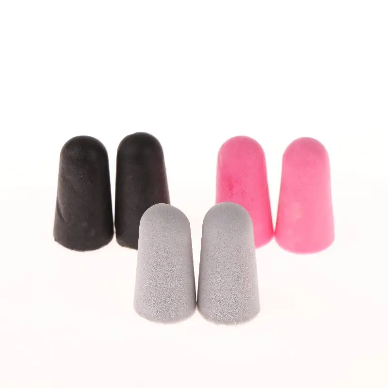 

10 Pairs Work Study Sleep Aid Ear Care Reusable Travel Aircraft Noise Reduction Soft Foam Ear Plugs Anti Noise Earplugs