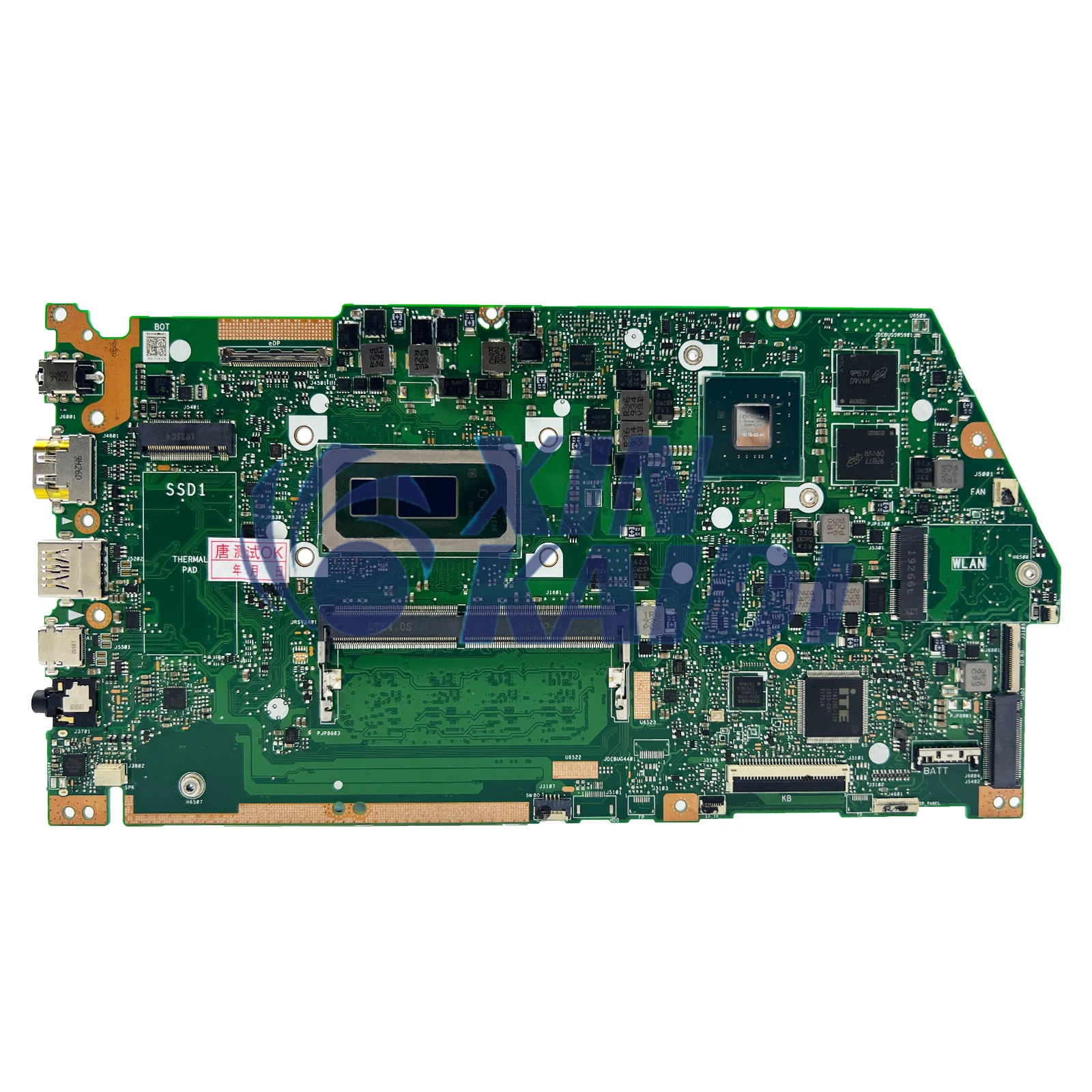 Notebook Mainboard For Asus X531FL X532FLC X532FAC X531F  X532F S531F Laptop Motherboard With i3 i5 i7 8th 10th CPU 4G 8G RAM