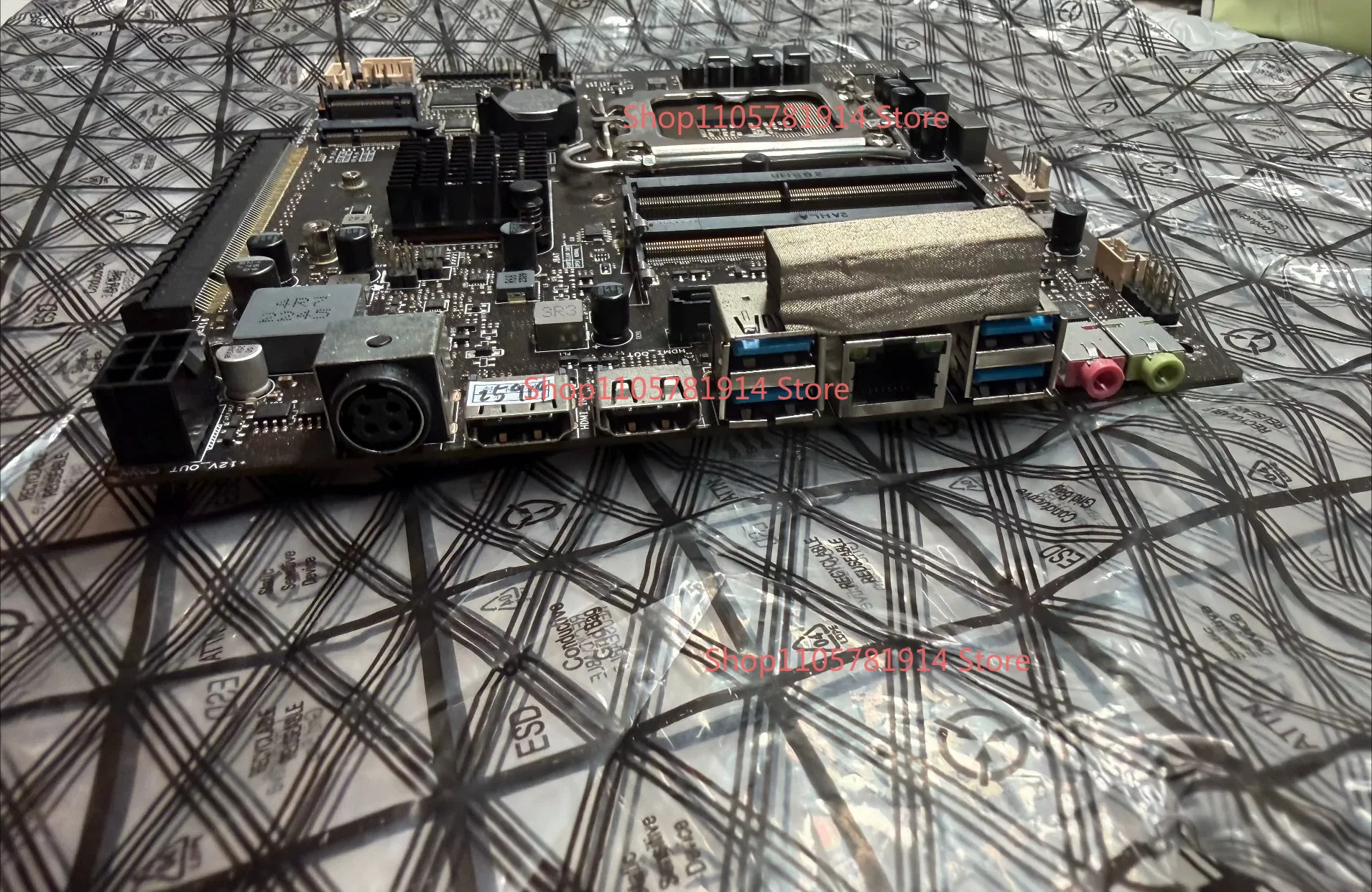 For H610I-P Jiewei Ultra-thin Main Board 17 × 19 Small Main Board
