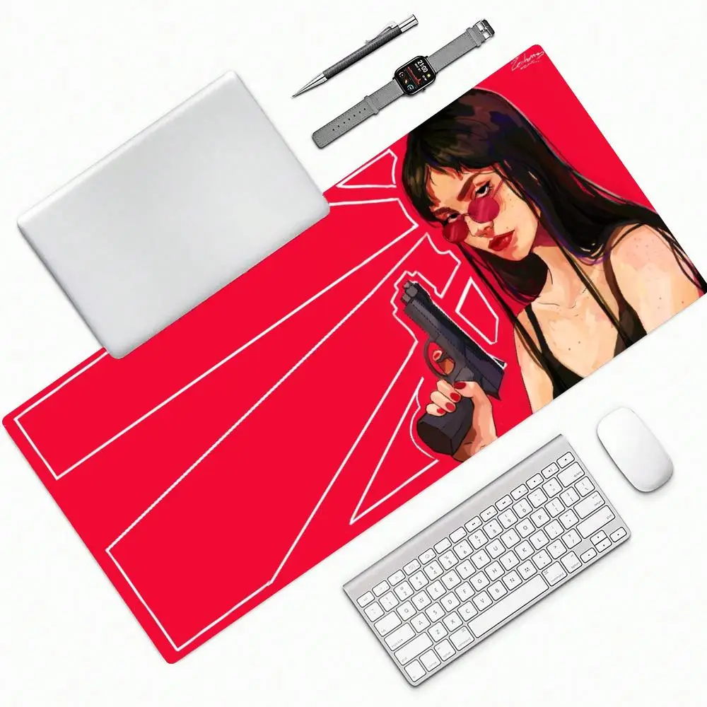 

Table mat for oil- work desk Gaming mouse mat Mouse Carpet for mouse XXL Mouse mats Mouse pad Gril painting Pad