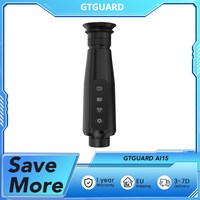 GTGUARD AI15 Thermal Imaging Night Vision Monocular, 1-8x Digital Zoom, 384*288 Resolution Built-in 32GB Storage 4000mAh Battery