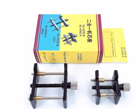 

Инструмент для ремонта часов, держатель механизма, фиксированный механизм часов, держатель часового механизма 2-в-1