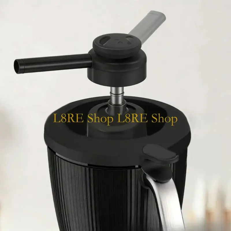 L8RE 360 Degree Rotating  Black Steam Diverting Splash Guard For Kitchen Tool Safe