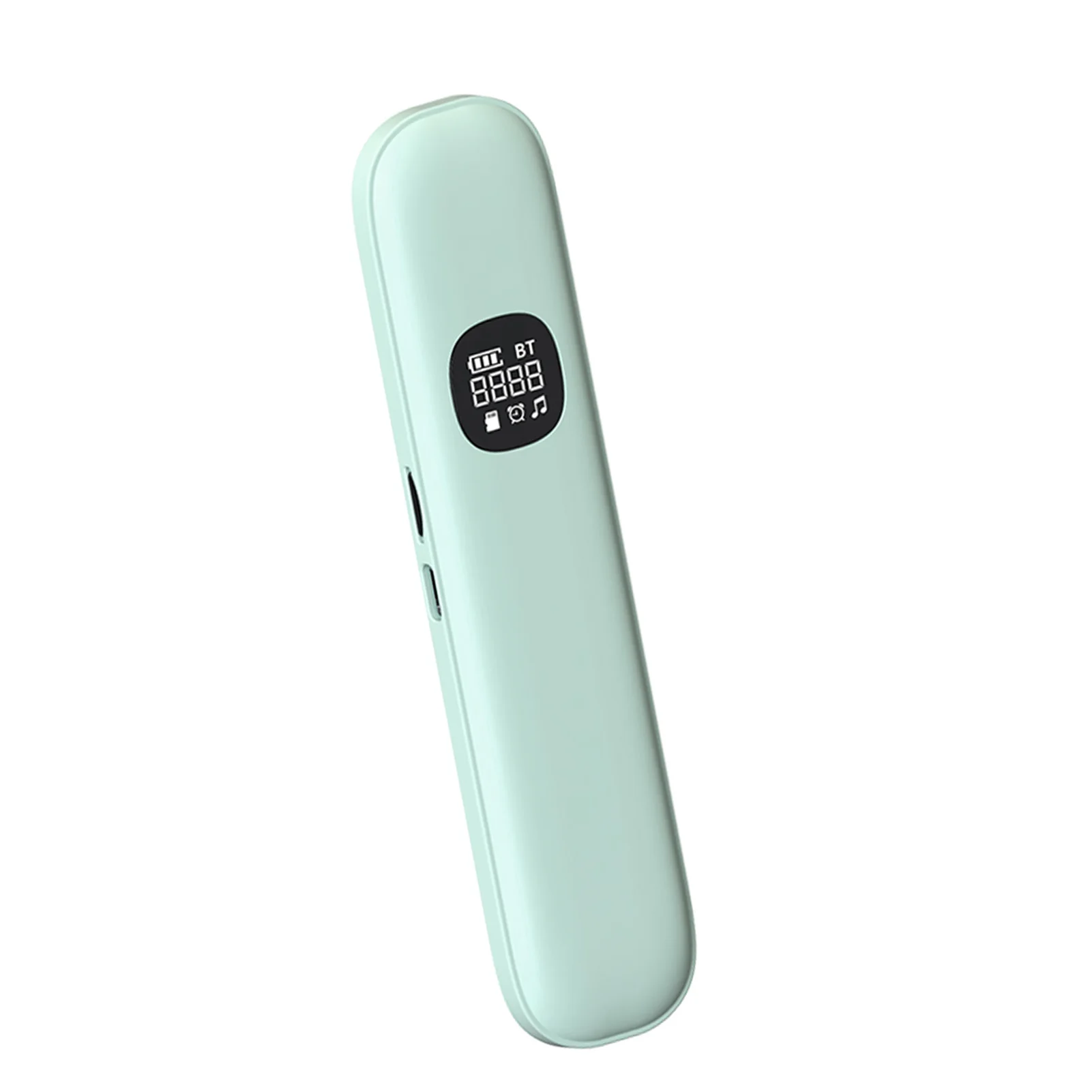 수면용 베개 아래 BT 스피커, LED 디스플레이 휴대용 골전도 스피커, 스테레오 베이스, 400mAh, 여행, 가정 및 휴식용