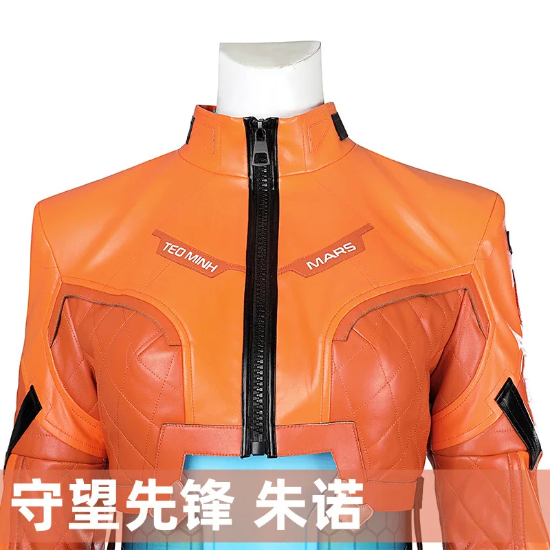 New Juno cosplay game overwatch2 costume high quality leather jacket jumpsuit unisex party Carnival men women Juno uniform