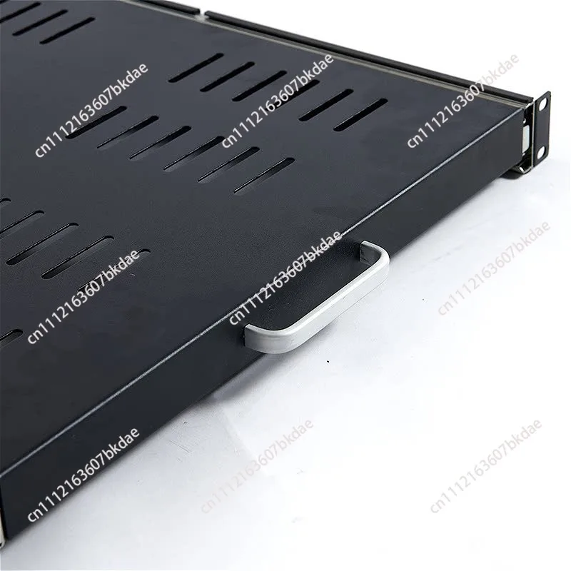 19 Inch Server Rack Keyboard Tray, Heavy Duty Sliding Drawer Shelf, Rack Mount Panel System For Server Cabinet Network Enclosure