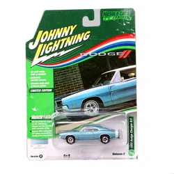 Johnny Lightning 1/64 Scale Mini 1969 Dodge Charger R/T 1969 Muscle Diecasts & Toy Vehicles Car Model Miniatures Collectible