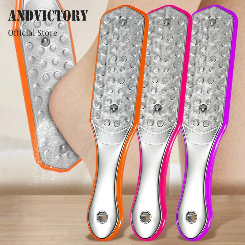 1Pcs Foot File Foot Scrubber Pedicure Callus Remover Professional Foot Scraper Cracked Dead Skin Remover for Dry and Wet Feet