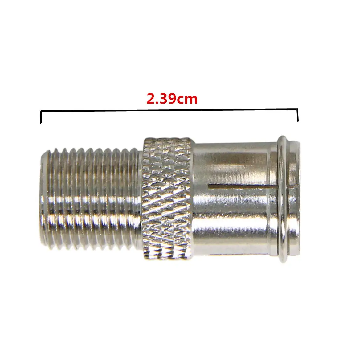 1 Stück F-Stecker auf Buchse Schnellstecker Push-in TV-Adapterkabel TV-Koaxialantennen-Verstärkeranschluss – Detail 5