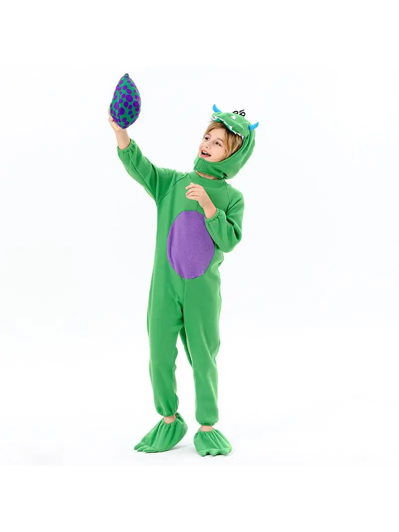

Детский костюм динозавра на Хэллоуин, косплей, ролевой маскарад, традиционный китайский этнический сценический костюм для женщин