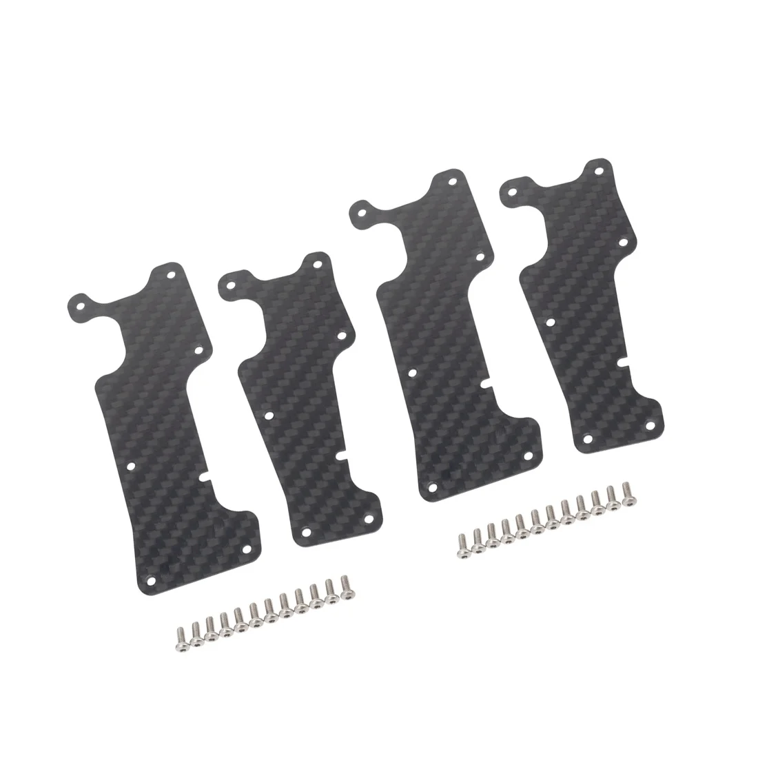 Carbon Fiber Front and Rear Suspension Arm Protector Armor Protection Board for 1/8 Traxxas Sledge RC Car Upgrades Parts