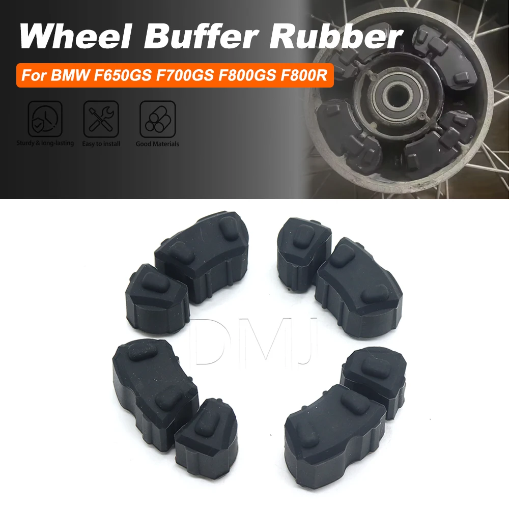For BMW F650 F700 F800 GS F650GS F700GS F800GS ADV F800R K14 K70 K71 K72 K73 K75 Sprocket Hub Damper Rear Wheel Rubber Buffer