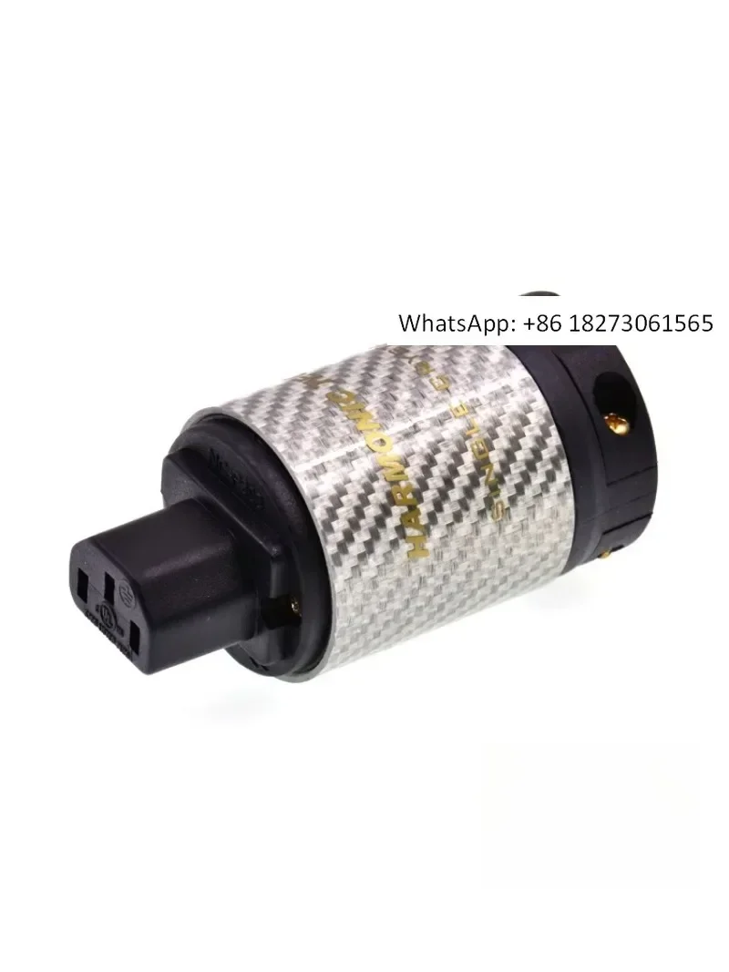 Original American Harmonic Tech carbon fiber shell, single crystal copper power plug, plug-in tail audio special