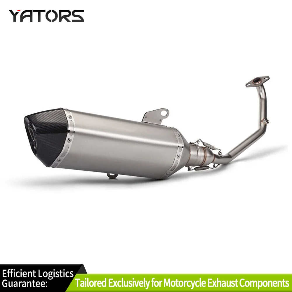 

Exhaust Systems For Honda PCX 150 160 2021-2023 Motorcycle Exhaust Header Mid Link Pipe Muffler Exhausts Pipes