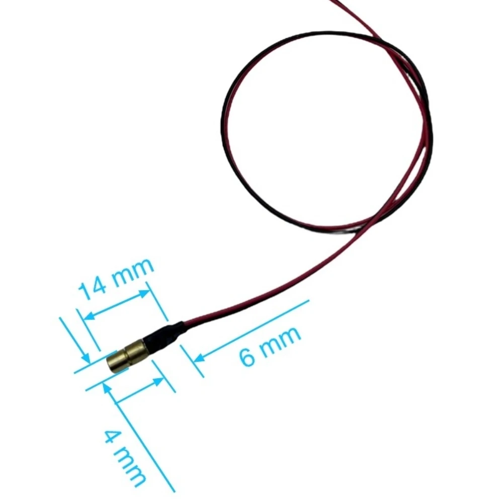 رائجة البيع وحدة الليزر الضوء الأحمر البصر 4 مللي متر قطر 1 ميجا واط 5 ميجا واط 650nm ريد دوت النحاس رئيس الصناعية الصف 3 فولت 5 فولت APC سائق