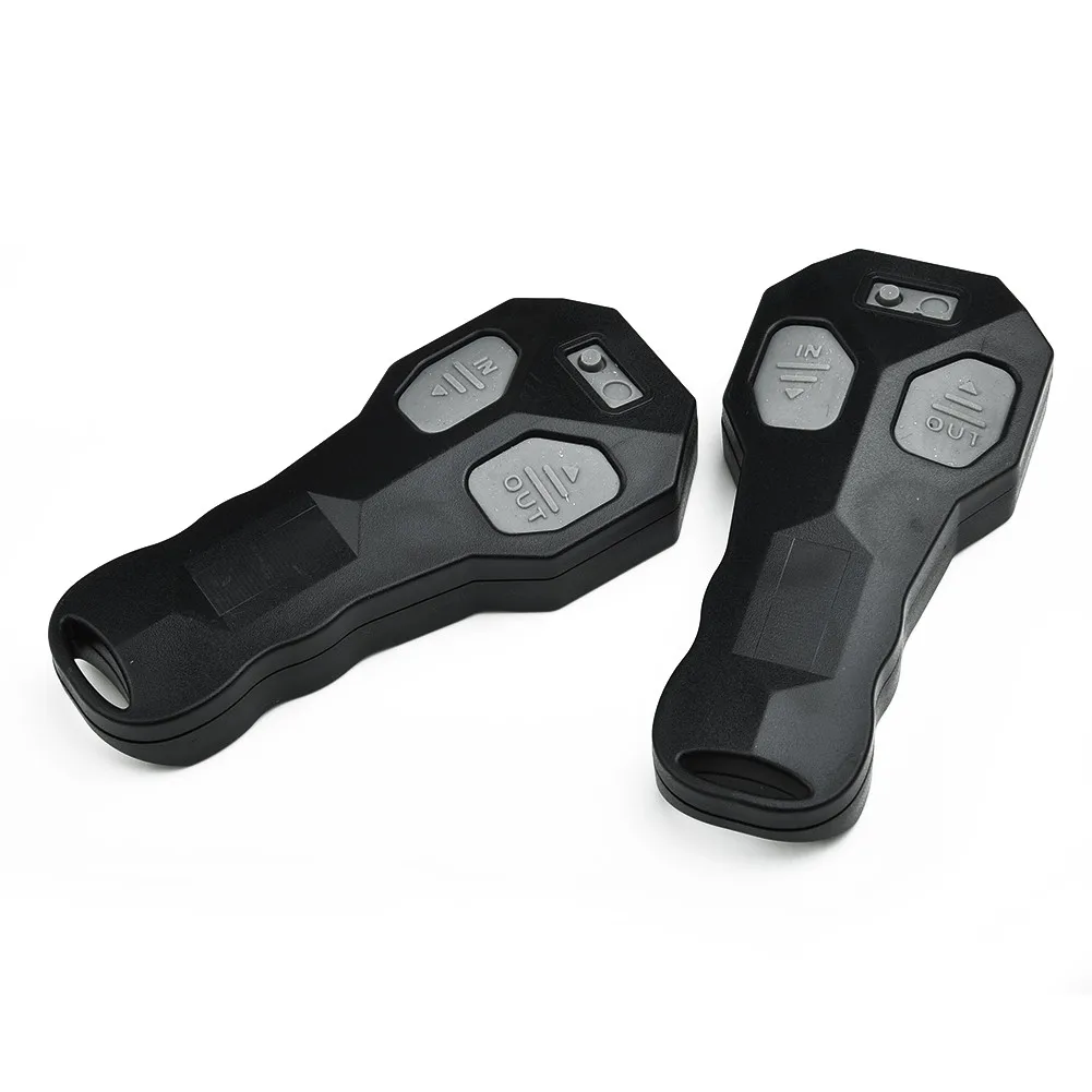 Wireless 2 Remote Control +Receiver Set Winch Kit 7*4.4*2.3cm Receiver Remote Controller Key Chain Remote Controller