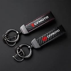 고급 탄소 섬유 오토바이 키체인 거치대 키링, CFMOTO CF650 650NK 400NK 250NK 400GT 액세서리