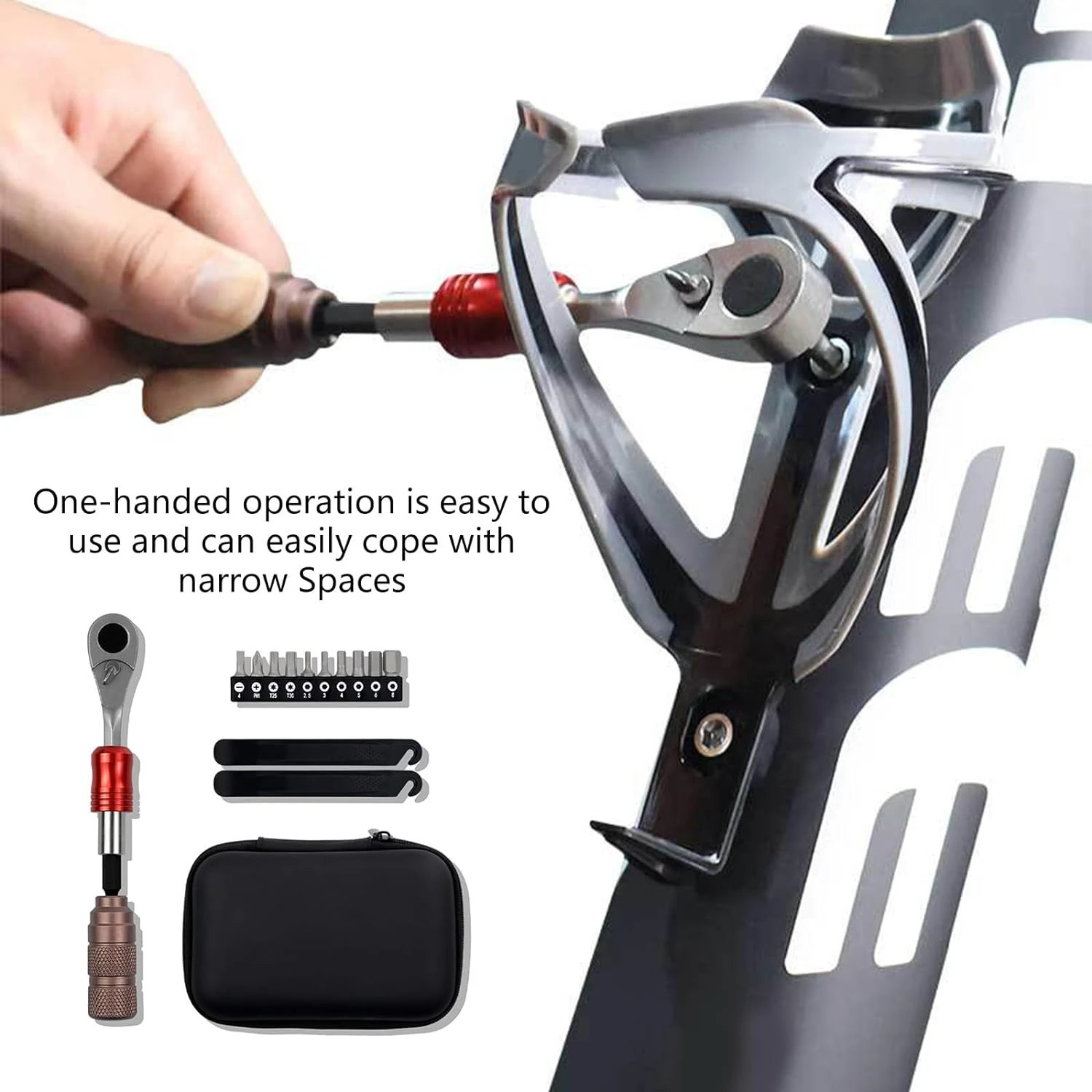 Enhance your bike repair with this incredible, high-performance, professional torque wrench and ratchet tool set, designed for u