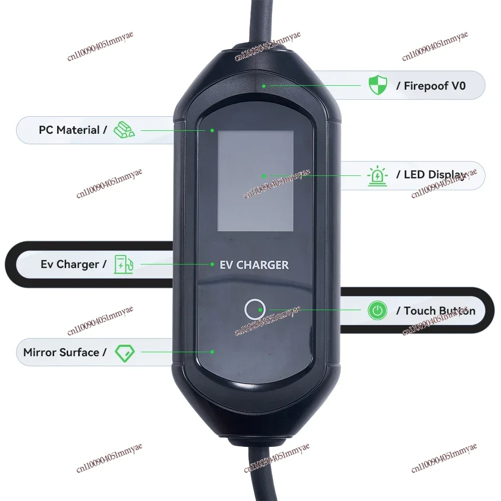 

Best Seller 3.5kw 16A Portable Ev Charging Eco Friendly Waterproof Home Ev Charging Station Portable Ev Charger