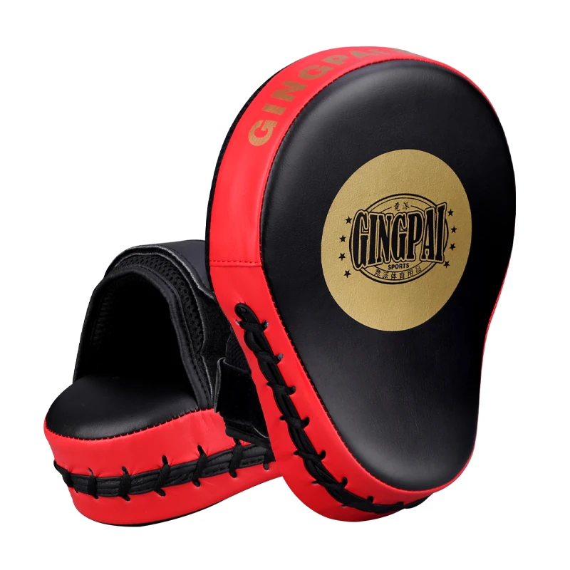 

Curved Boxing Hand Target PU Leather Curved Punching Mitts Breathable Boxing Pads Boxing Focus Pad for Martial Arts Training