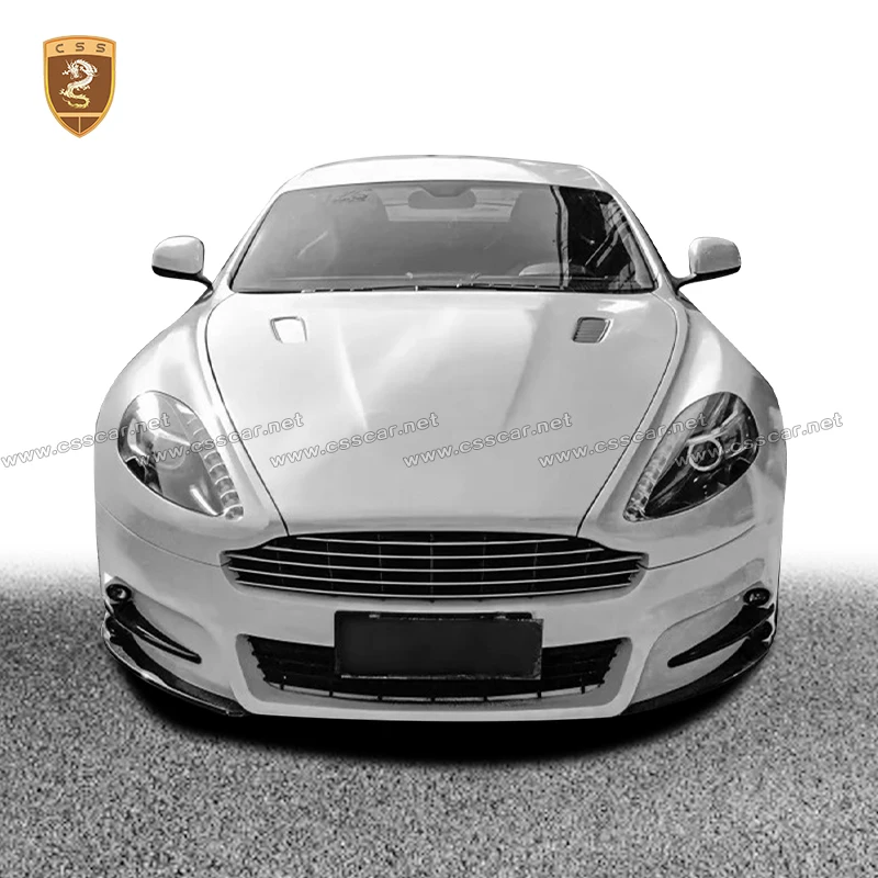 MSY Style Wide Front Rear Bumper Surrounding Protection Guard For Aston Martin DB9 2013 2014 2015 2016 2017 FRP Side Skirt Kits