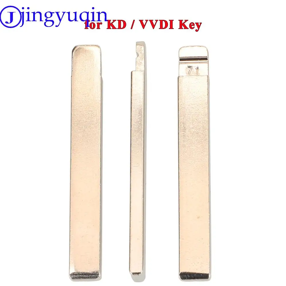 jingyuqin 71# Blank Remotes Flip Key Blade For GMC Chevrolet Cruze Camaro Equinox Opel Buick For KD KEYDIY HU100 Blade NO.71