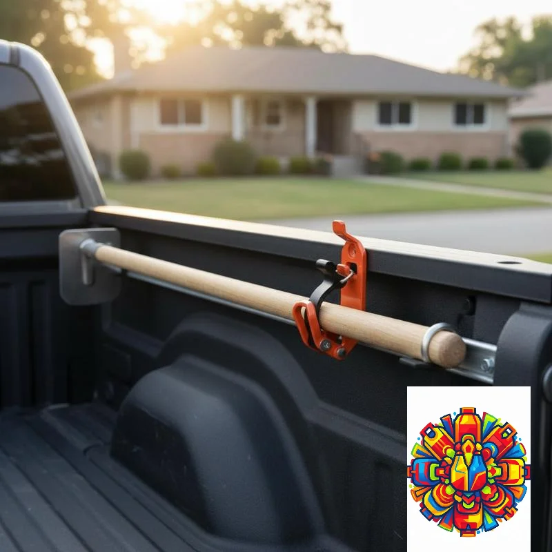 Adjustable Wall Mount Car Roof Rack Bracket for Tool Shovel Clamp High Stability