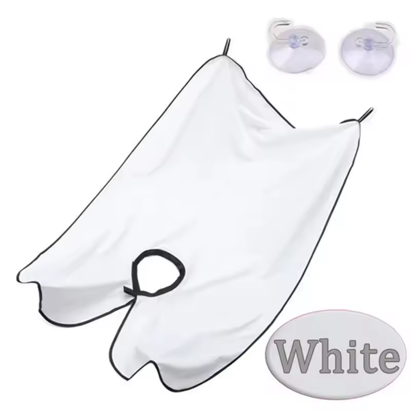 Male Shaving Apron Beard Catcher Cape Care Bib Face Shaved Hair Adult Bibs Shaver Cleaning Hairdresser Gift for Man Clean Apron - Image 7