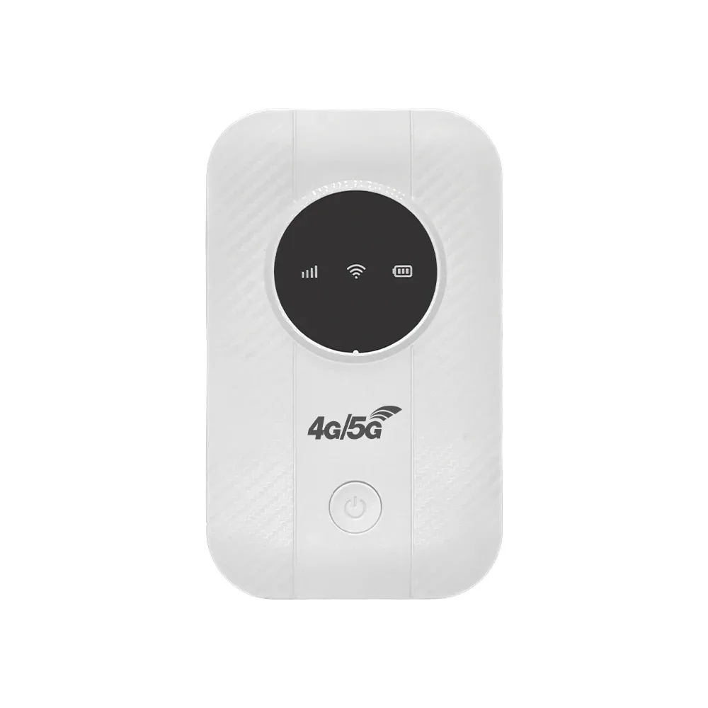 

4G LTE Portable WiFi Router 150Mbps Hotspot 2100mAh Battery SIM Card Slot Type-C 2.4G for Travel Camping Business Trip