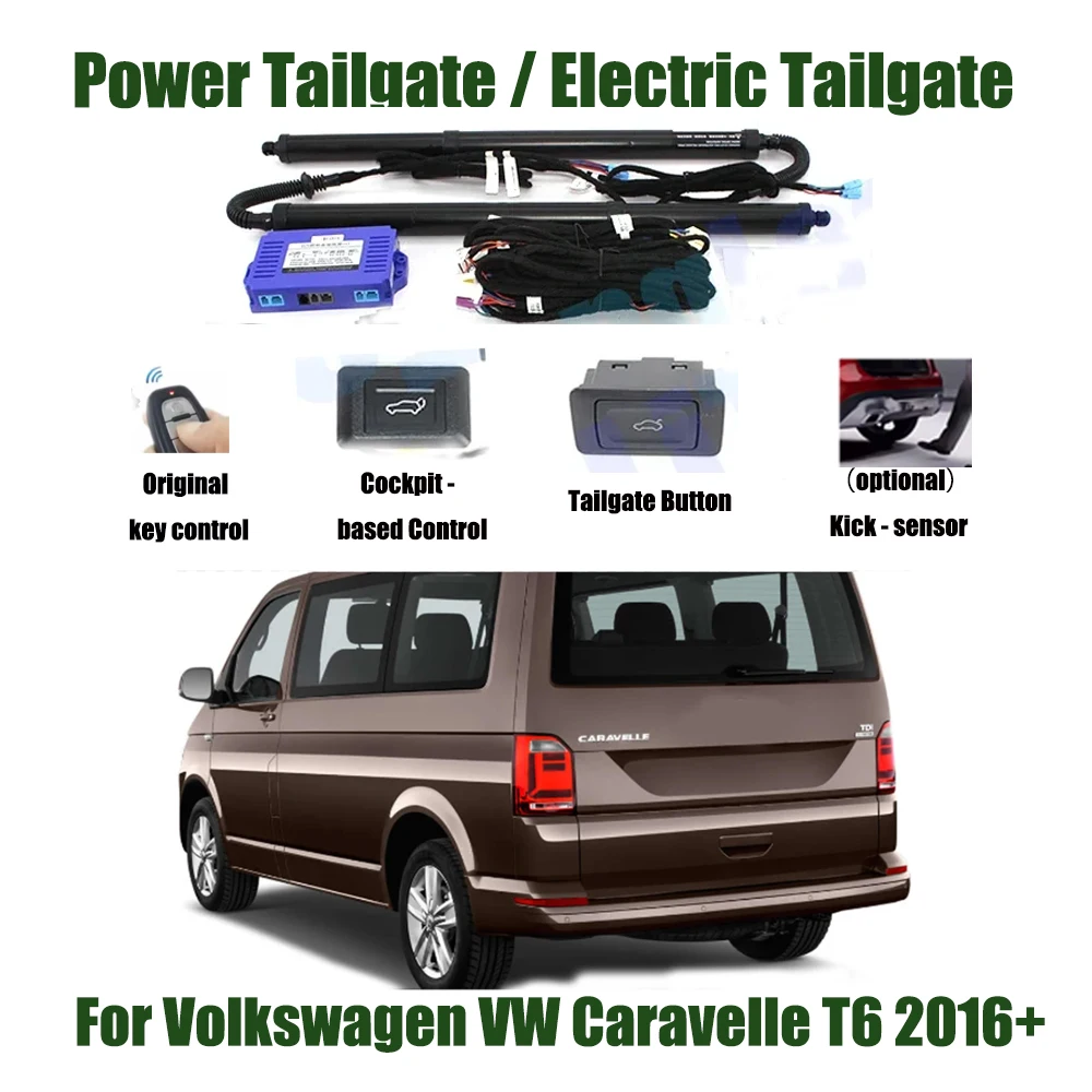 

Для Volkswagen VW Caravelle T6 2016 + автомобильный автоматический подъемный комплект, открывающий багажник, интеллектуальный электрический подъемник, задняя дверь
