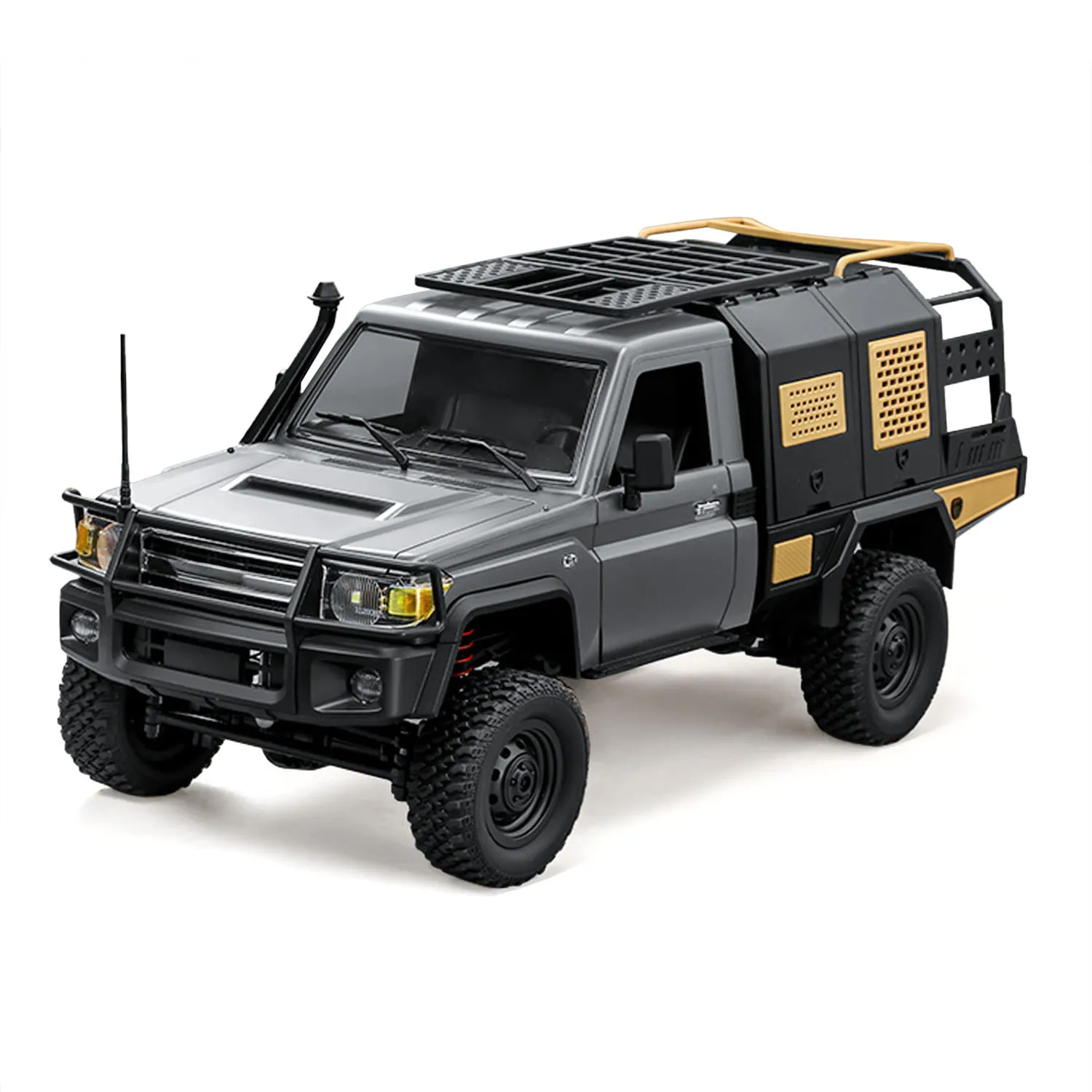 ギフト MN-82S JJRC 1/12 ラジコン オフロードカー 車両 後部コンパートメント取り外し可能 フラットベッドトラックスタイル RCクローラー ホビー玩具