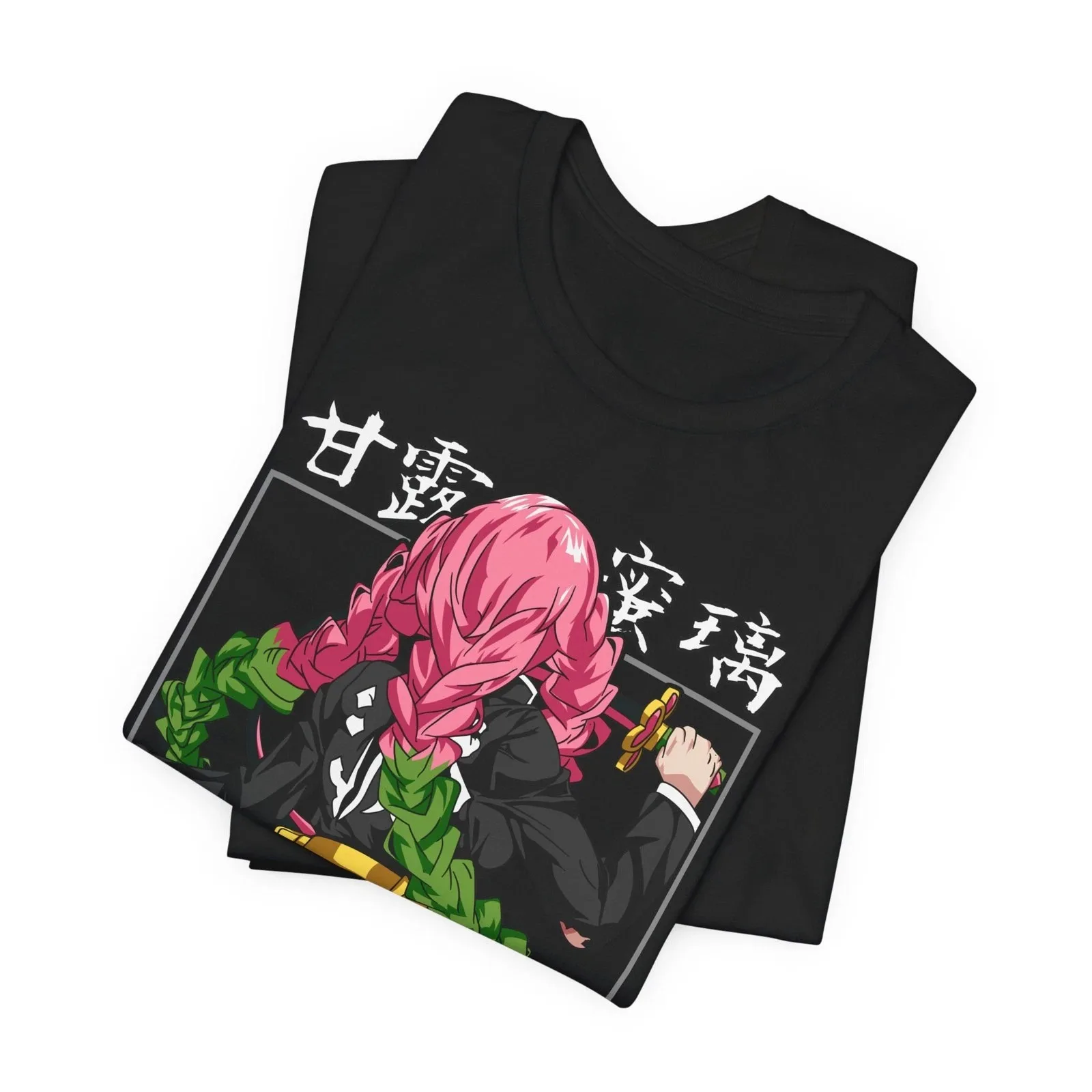 Mitsuri Kanroji Demon Anime Love Hashira Graphic T-Shirt Cotton Men Women Streetwear Tee