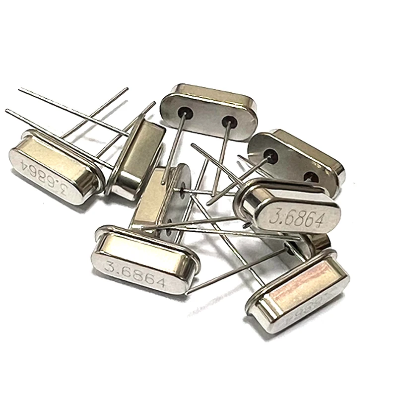 10pcs HC-49S 18.432MHz 18.432M 18.432 Quartz Crystal Resonator Passive Oscillator HC49S DIP2