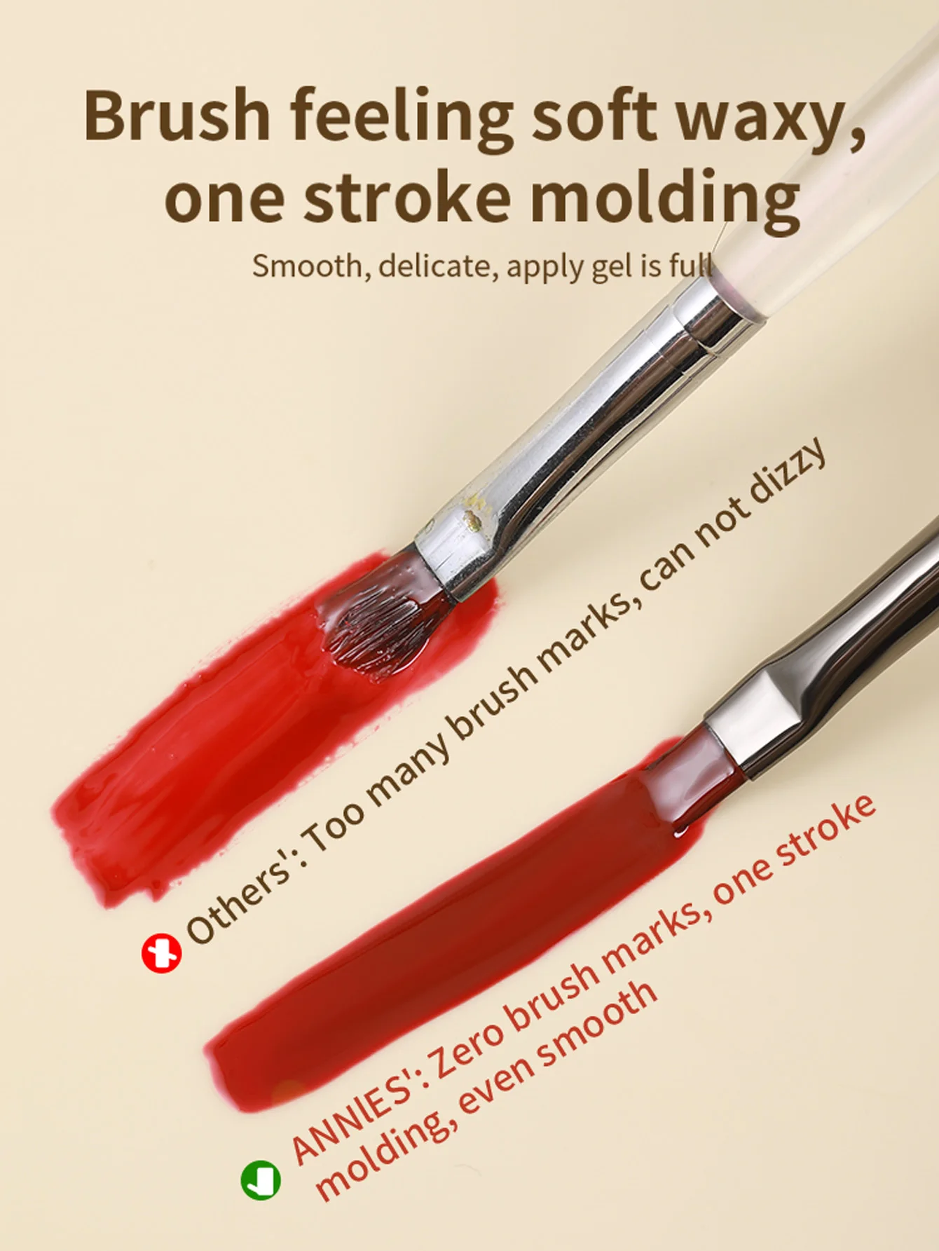 Nagelpinselset, große quadratische Phototherapie, Farbmalerei, Pinselführung, Blumen-Spezialteichnung, universeller Farbverlaufs-Kehrstift