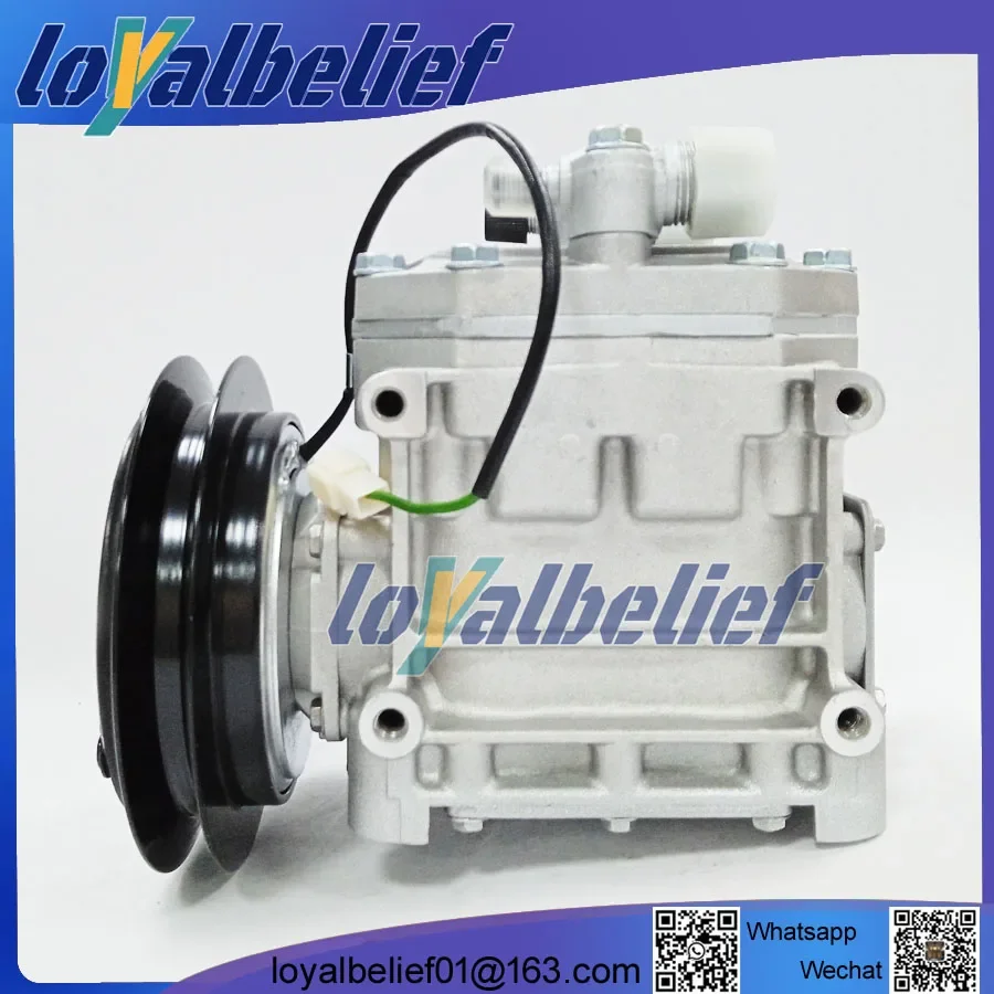 New AC Compressor For MITSUBISHI FUSO FIGHTER TRUCK 24V-1PK FK337D-553073 FK337D FK337D553073 ACA200A007A